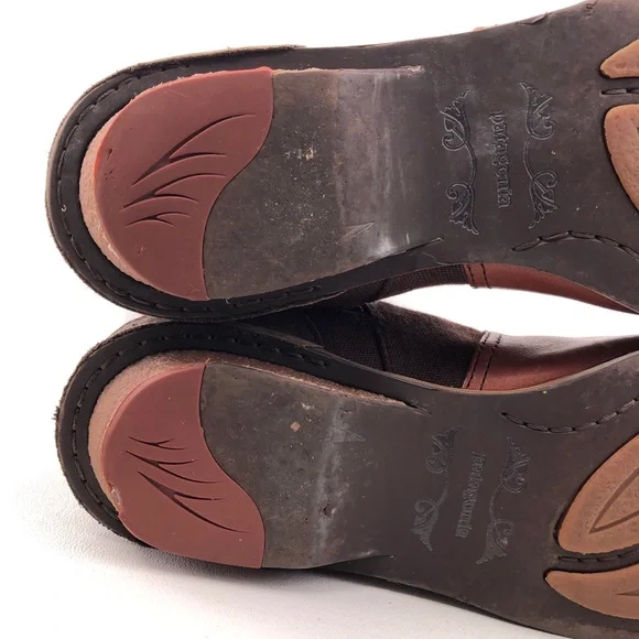 Patagonia Addie Rider Brown Leather Tall Riding Boots 9.5 - Picture 10 of 16